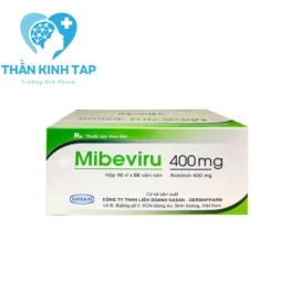 Mibeviru 400mg - Thuốc điều trị thuỷ đậu, zona, herpes